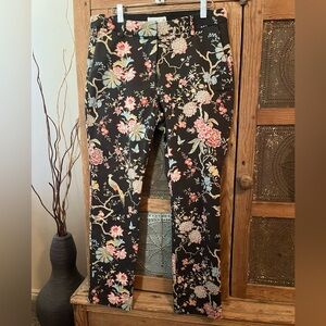 Floral Patterned Pants